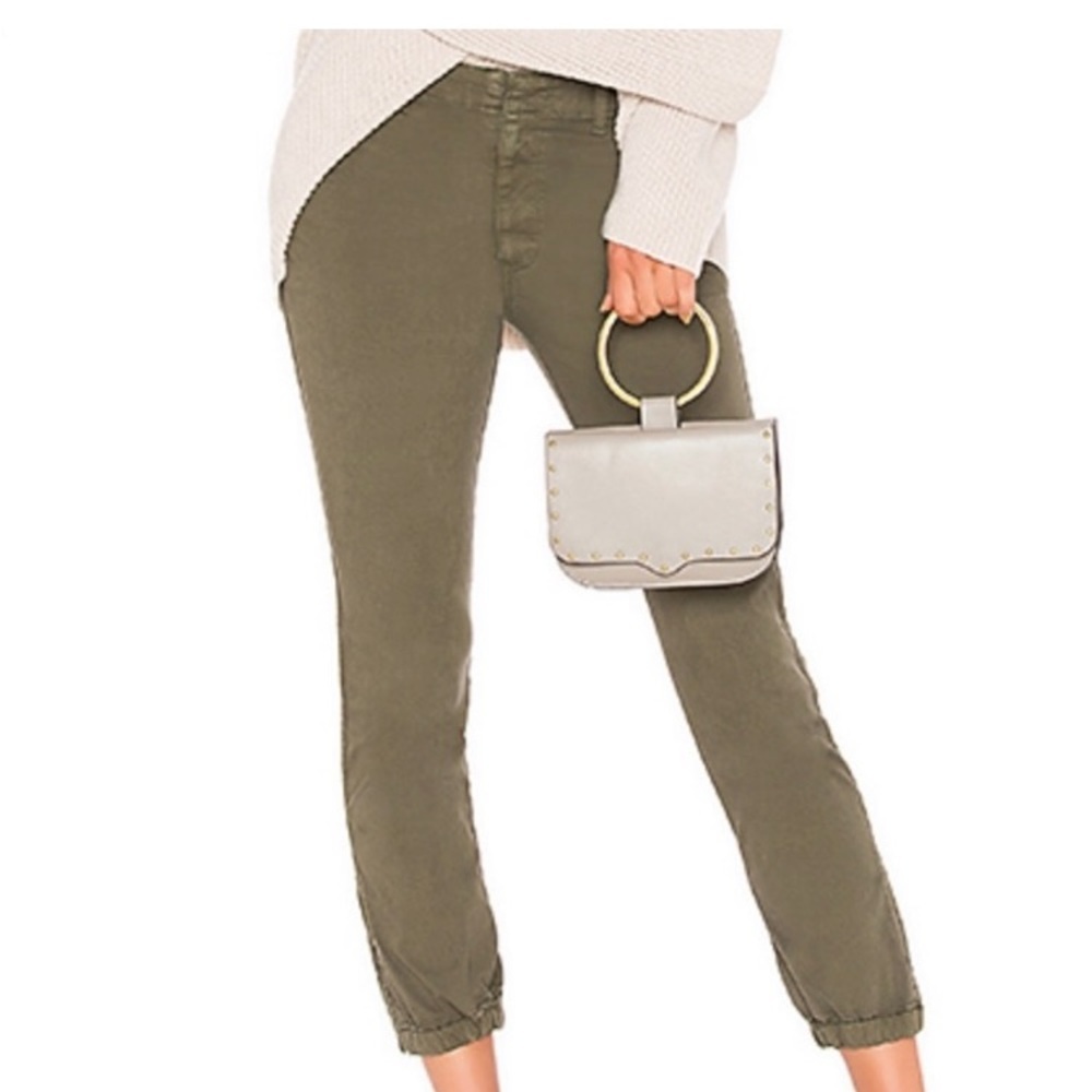 VELVET by Graham & Spencer Margot Military Olive Green Pant
